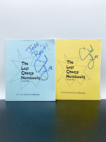  The Lost Cheesy Notebooks Volume 1 and 2 by Chad Long (Signed)