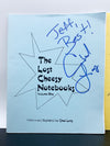 The Lost Cheesy Notebooks Volume 1 and 2 by Chad Long (Signed)