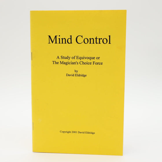 Mind Control by David Eldridge
