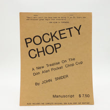  Pockety Chop by John Snider