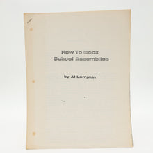  How to Book School Assemblies by Al Lampkin