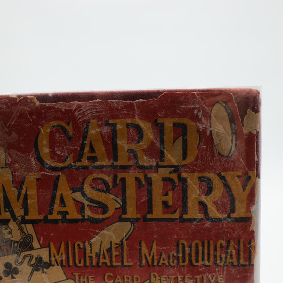 Card Mastery (Hardcover) by Michael MacDougall - Published 1944 by Circle Magic Shop