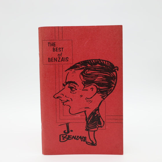 The Best of Benzais by J. Benzais - First Edition 1967