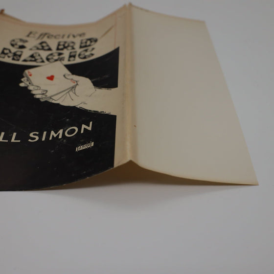 Effective Card Magic by Bill Simon - First Edition 1952