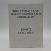 The Ultimate Live Marketing Research Laboratory Profit Explosion - Copyright 2000