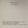 Throwing the Switch!! by John F. Mendoza - Second Printing 1982