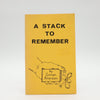 A Stack to Remember by Simon Aronson - First Printing 1979
