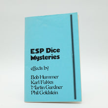  ESP Dice Mysteries Effects by Bob Hummer, Karl Fulves, Martin Gardner, & Phil Goldstein - Copyright 1986