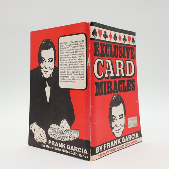Exclusive Card Miracles by Frank Garcia - Copyright 1980