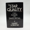 Star Quality The Magic of David Regal by Harry Lorayne - Copyright 1987