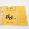 Sleight of Hand by Edwin T Sachs - Fourth Edition 1946