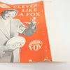 Clever Like A Fox by Karrell Fox - Copyright 1976 by A Supreme Magic Publication
