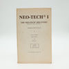 Neo-Tech I The Neo-Tech Discovery by Frank R. Wallace, Mark Hamilton, and William S. - 1st Copy Manuscript #276W