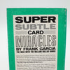 Super Subtle Card Miracles by Frank Garcia - First Edition 1973