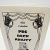 Pre Deck Ability by Aldo Colombini