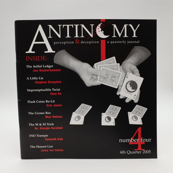 Antinomy Magazine 2005 Number 1-4