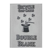  Double Blank Bicycle Cards (Blue Box)