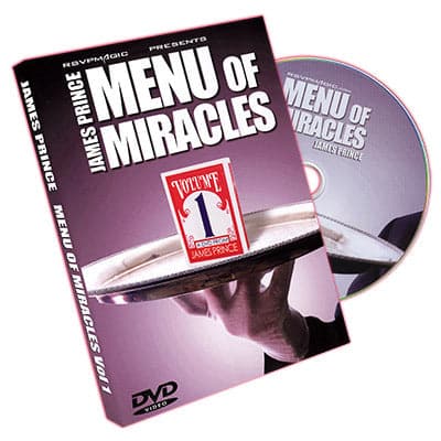 Menu of Miracles Vol 1 by James Prince & RSVP DVD