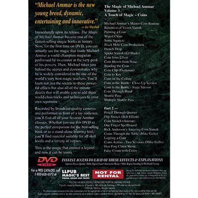 Magic of Michael Ammar #3 by Michael Ammar DVD (Open Box)