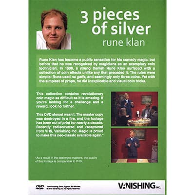 3 Pieces of Silver by Rune Klan DVD