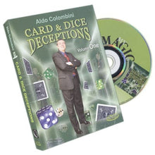 Card & Dice Deceptions Volume One by Aldo Colombini (Open Box)