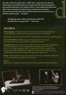 Dan Tong: FINALLY! - 50 Years Of Magic Volume 2 DVD (Open Box)