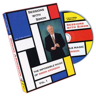 Sessions With Simon: The Impossible Magic Of Simon Aronson Volume 1 DVD (Open Box)