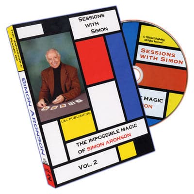 Sessions With Simon: The Impossible Magic Of Simon Aronson Volume 2 DVD (Open Box)