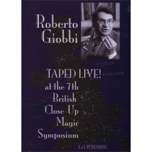  Roberto Giobbi Taped Live (Open Box)