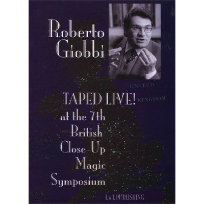 Roberto Giobbi Taped Live (Open Box)