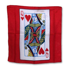  Silk 18 inch Queen of Heart Card