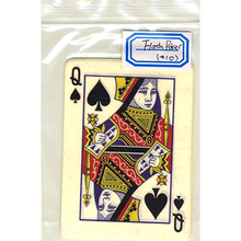 Flash Poker Card Queen of Spades (Ten Pack)