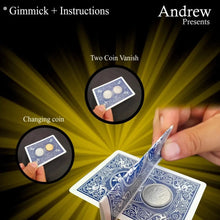  Coin Flash (Gimmick + Instant Online Instructions) by Andrew