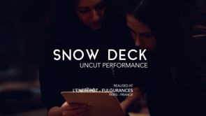 SNOW DECK By Yoan TANUJI & Magic Dream (Gimmicks and Online Instructions)