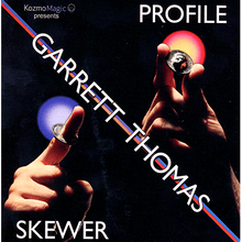  Profile Skewer (DVD and Gimmick) by Garrett Thomas and Kozmomagic (Open Box)