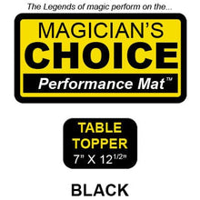  Table Topper Close-Up Mat (BLACK - 7x12.5) by Ronjo