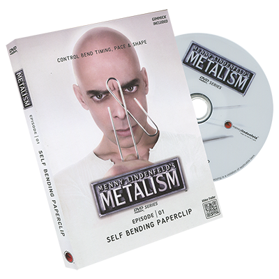 Metalism: Episode 01 - Self Bending Paperclip (DVD and Props) by Menny Lindenfeld (Open Box)