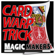  Card Warp Trick With Bonus Effects (Open Box)