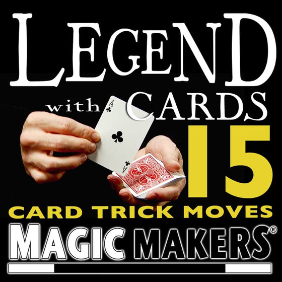 15 CARD TRICK MOVES - LEGEND WITH CARDS