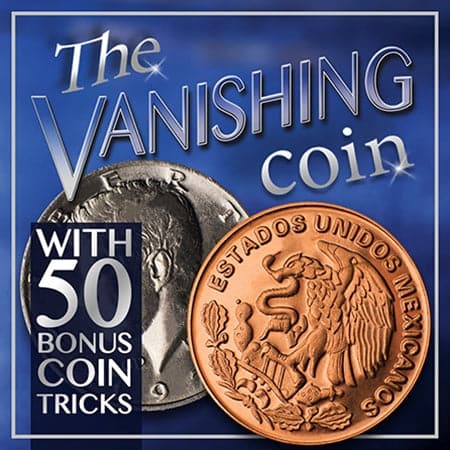 The Vanishing Coin - Ultimate Coin Magic Kit (Professional Scotch &amp; Soda)