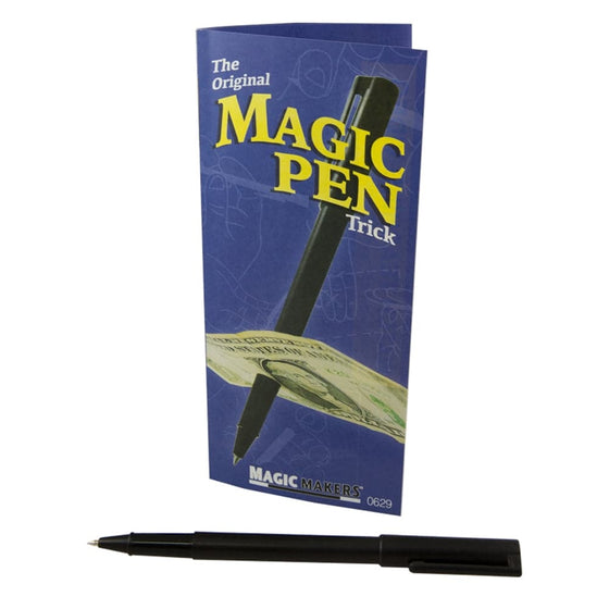 Magic Pen Trick - Magic Makers Original - Easy Pen Thru Dollar Bill Penetrating Trick