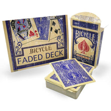 Faded Rider Back Blue Bicycle Deck- Limited