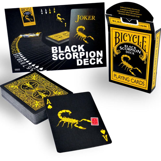 Black Scorpion Deck- Bicycle