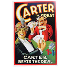  Carter Beats The Devil Poster Window Card