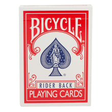  Bicycle Blank Face Red Back Deck