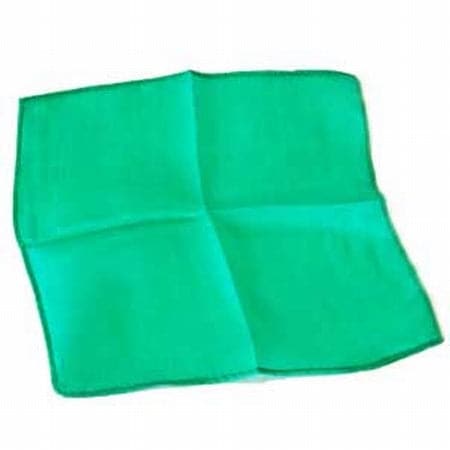 Emerald 6 inch Colored Silks- Professional Grade (12 Pack)