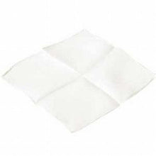  White 6 inch Colored Silks- Professional Grade (12 Pack)