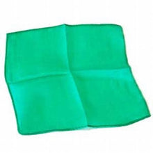 Emerald 9 inch Colored Silks- Professional Grade (12 Pack)