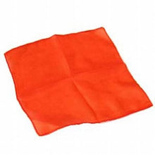  Orange 12 inch Colored Silks- Professional Grade (12 Pack)