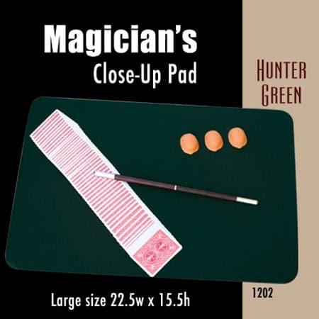 Large Size Close-up Pad (Hunter Green) 22.5  x 15.5